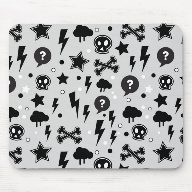 Trendy pattern mouse mat (Front)