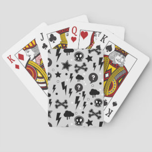 Trendy pattern playing cards