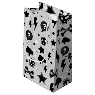 Trendy pattern small gift bag