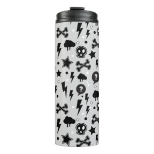 Trendy pattern thermal tumbler