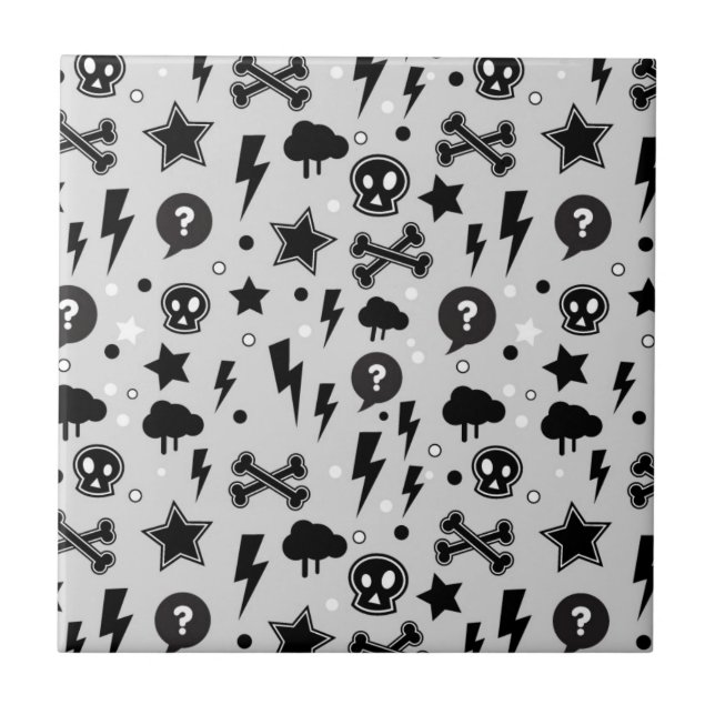 Trendy pattern tile (Front)