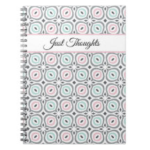 Trendy patterns of pastel gray, pink and blue