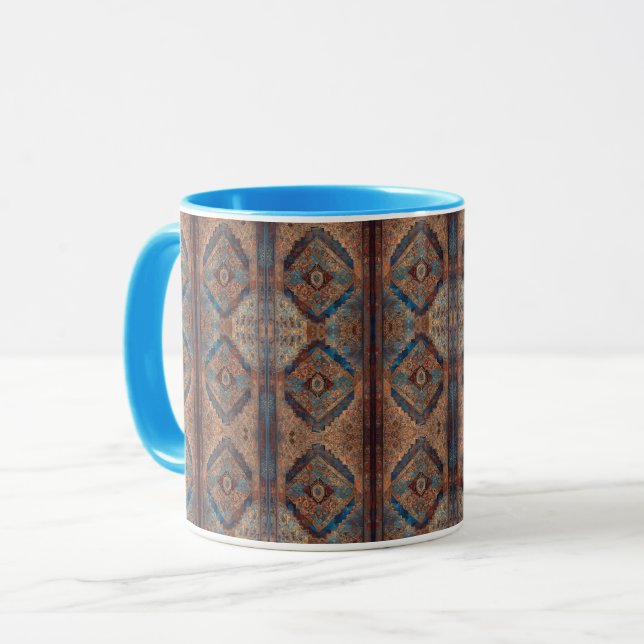 Trendy Persian Beautiful Old Pattern Collection Mug (Front Left)
