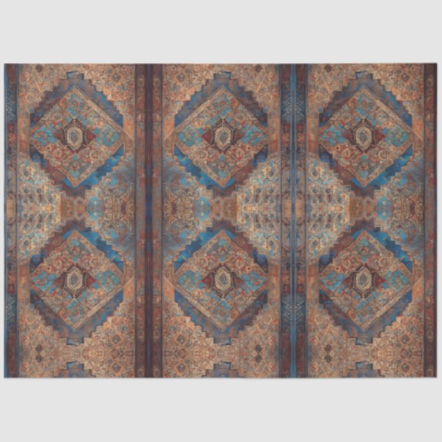 Trendy Persian Beautiful Old Pattern Collection Tissue Paper (Front)