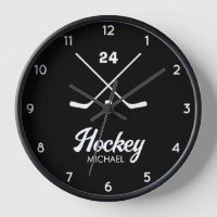 Trendy Personalised Hockey Player Name Number