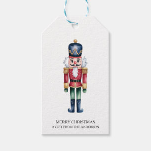 Trendy  Personalized Nutcracker Merry Christmas    Gift Tags