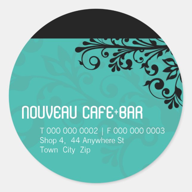 TRENDY PERSONALIZED STICKER :: elemental 3 (Front)