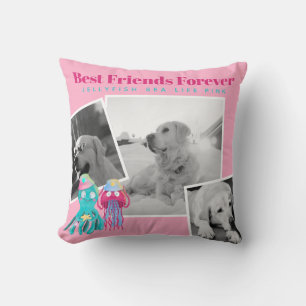 Trendy PHOTO Collage Pillows for GIRLS - Cute Fun