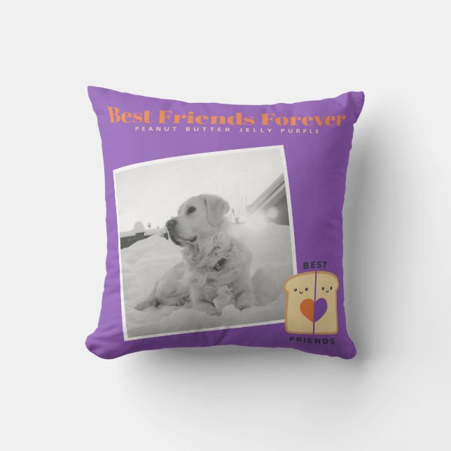 Trendy PHOTO Collage Pillows for GIRLS - Cute Fun (Front)