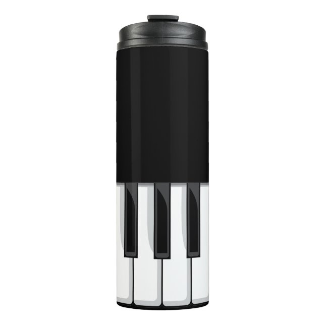 Trendy Piano Thermal Tumbler (Front)
