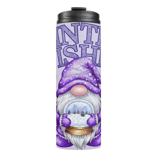 Trendy Pieces, Gnomes Thermal Tumbler (Front)
