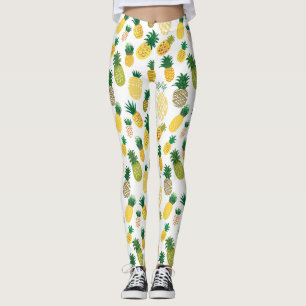 Trendy Pineapple Pattern Leggings