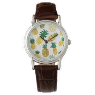 Trendy Pineapple Pattern Watch