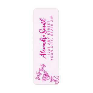 Trendy Pink Dirty Thirty 30th Birthday