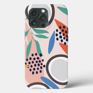 Trendy Pink Green Blue Blush Coconut Tough Case