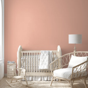 Trendy Pink Lemonade Solid Colour Elegant Wallpaper
