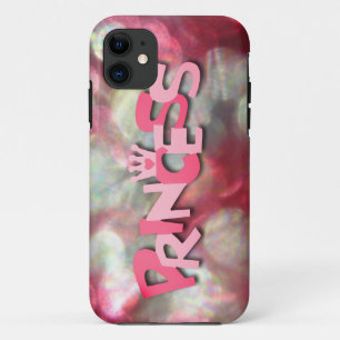 Trendy Pink Princess Bokeh iPhone 11 Case