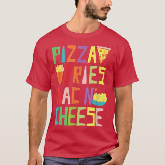 Trendy Pizza Fries Mac N Cheese 33355664 T-Shirt