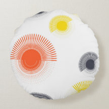 Trendy, playful, lively, cool, circular geometric