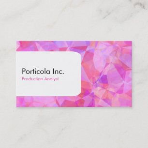 Trendy Polygon Geometric Business Cards