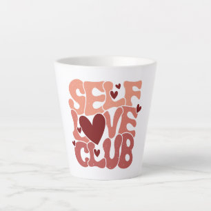 Trendy Positive Affirmation Aesthetic Quote Latte Mug