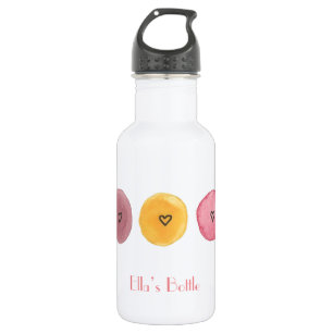 Trendy Pretty Hearts Water Bottle Customisable