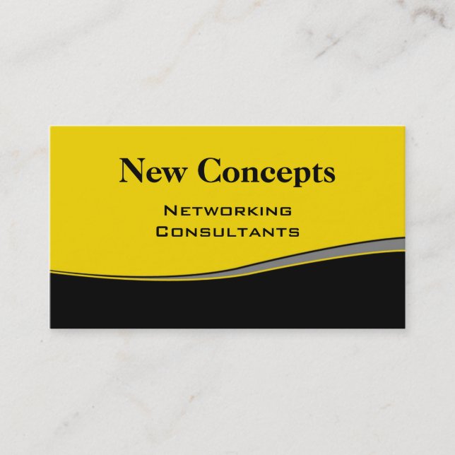 Trendy & Professional Business Card (Front)