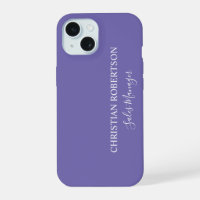 Trendy Professional Chic Periwinkle Colour Modern