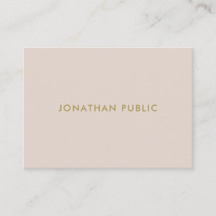 Trendy Professional Minimalistic Template Modern Business Card