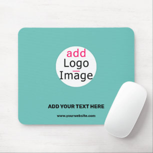Trendy professional modern customisable fresh mint mouse mat