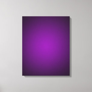 Trendy Purple-Black Grainy Vignette Canvas Print
