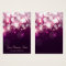 Trendy Purple Glitter Sparkle Earring Cards