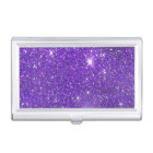Trendy Purple Sparkling Glitter Glitz