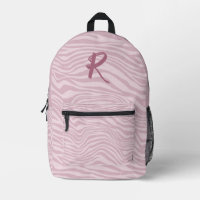 Trendy Purple Zebra Pattern Waves Personalised