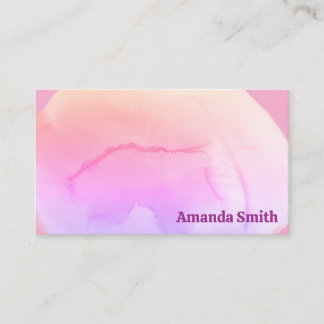 Trendy QR code cool abstract colourful Business Ca Card