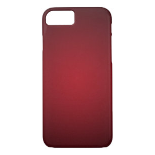 Trendy Red-Black Grainy Vignette iPhone 8/7 Case
