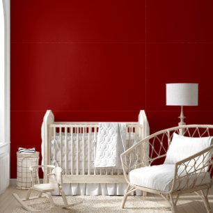 Trendy Red Velvet Solid Colour   Elegant Wallpaper