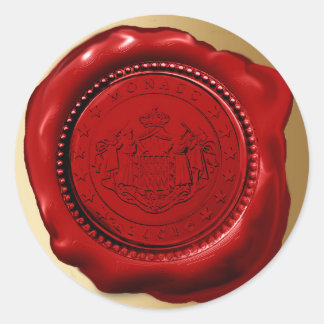 Trendy Red Wax Letter Seal