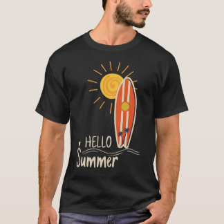 Trendy Retro Summer Vibes Tee