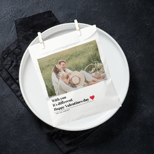 Trendy Romantic Quote   Valentines Best Gift Favour Bags