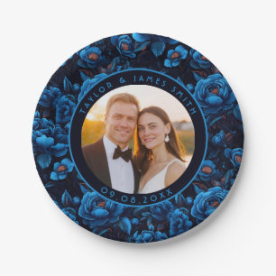 Trendy Rose Bridal Dress Plates For Thank You Gift