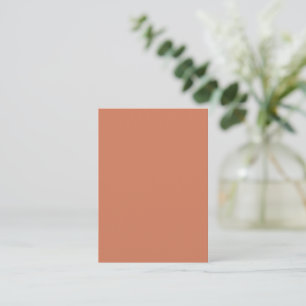 Trendy Rustic Copper - Note Card