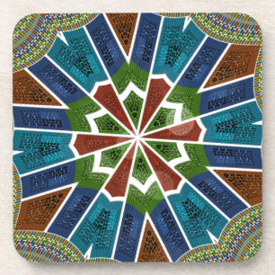 Trendy Sari design Coaster