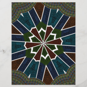 Trendy Sari Style: Modern Abstract Pattern Design