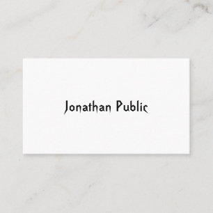 Trendy Script Template Professional Modern Cool Business Card