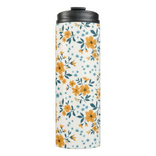 Trendy seamless vintage floral pattern. Endless de Thermal Tumbler