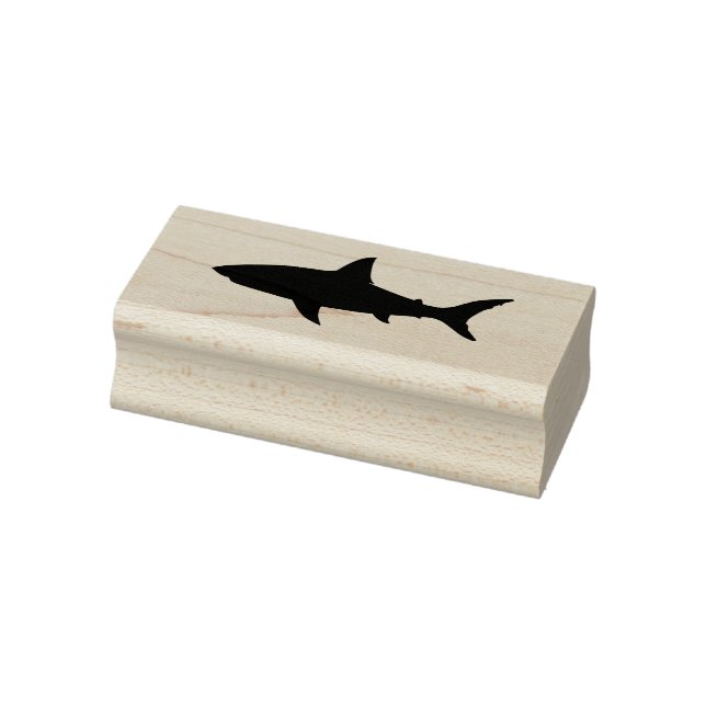Trendy Shark Design Rubber Stamp (Stamp)