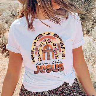  Trendy Shirt, Christian Shirt, Love Like Jesus T- T-Shirt