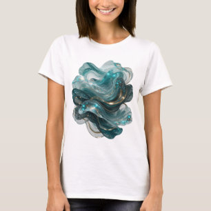 Trendy Silver UNIVERSE Wearable Art T-Shirt