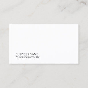 Trendy Simple Modern Elegant Corporate Template Business Card
